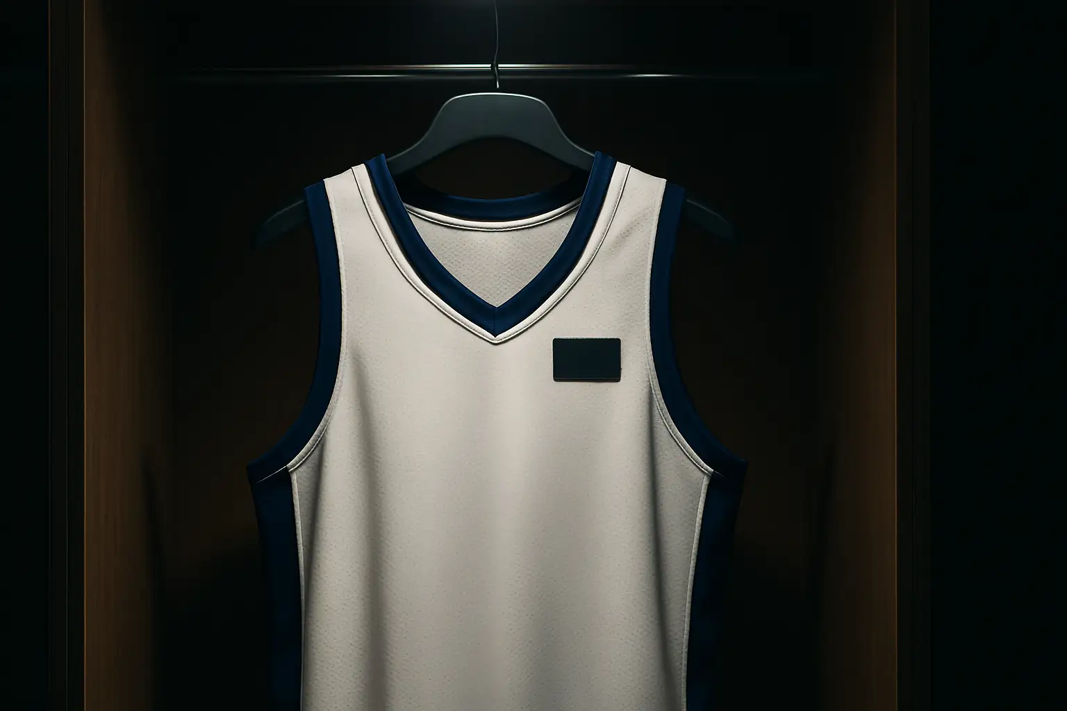 Florida State Seminoles basketball jersey displayed courtside under arena lighting