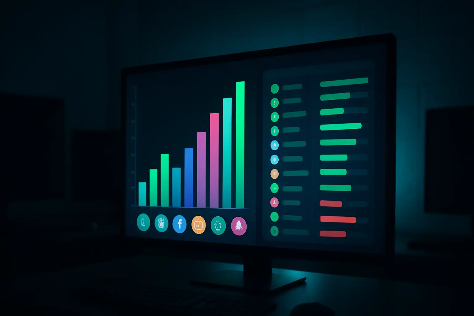 Digital dashboard displaying cryptocurrency price charts and market cap rankings