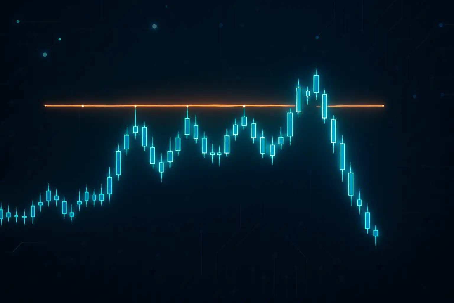 Pi Network token price chart showing resistance at $0.11 near a network upgrade deadline