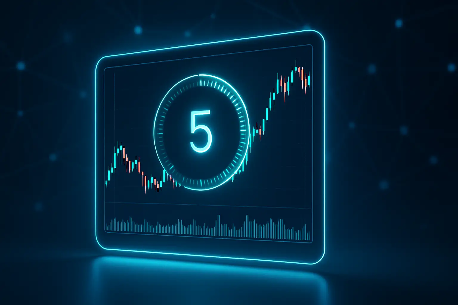 A digital trading interface showing a Solana price chart with a future date highlighted as a settlement point