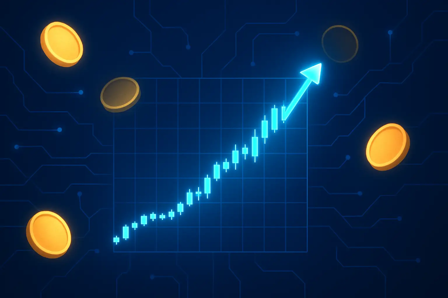 Solana cryptocurrency price chart showing a sharp upward move