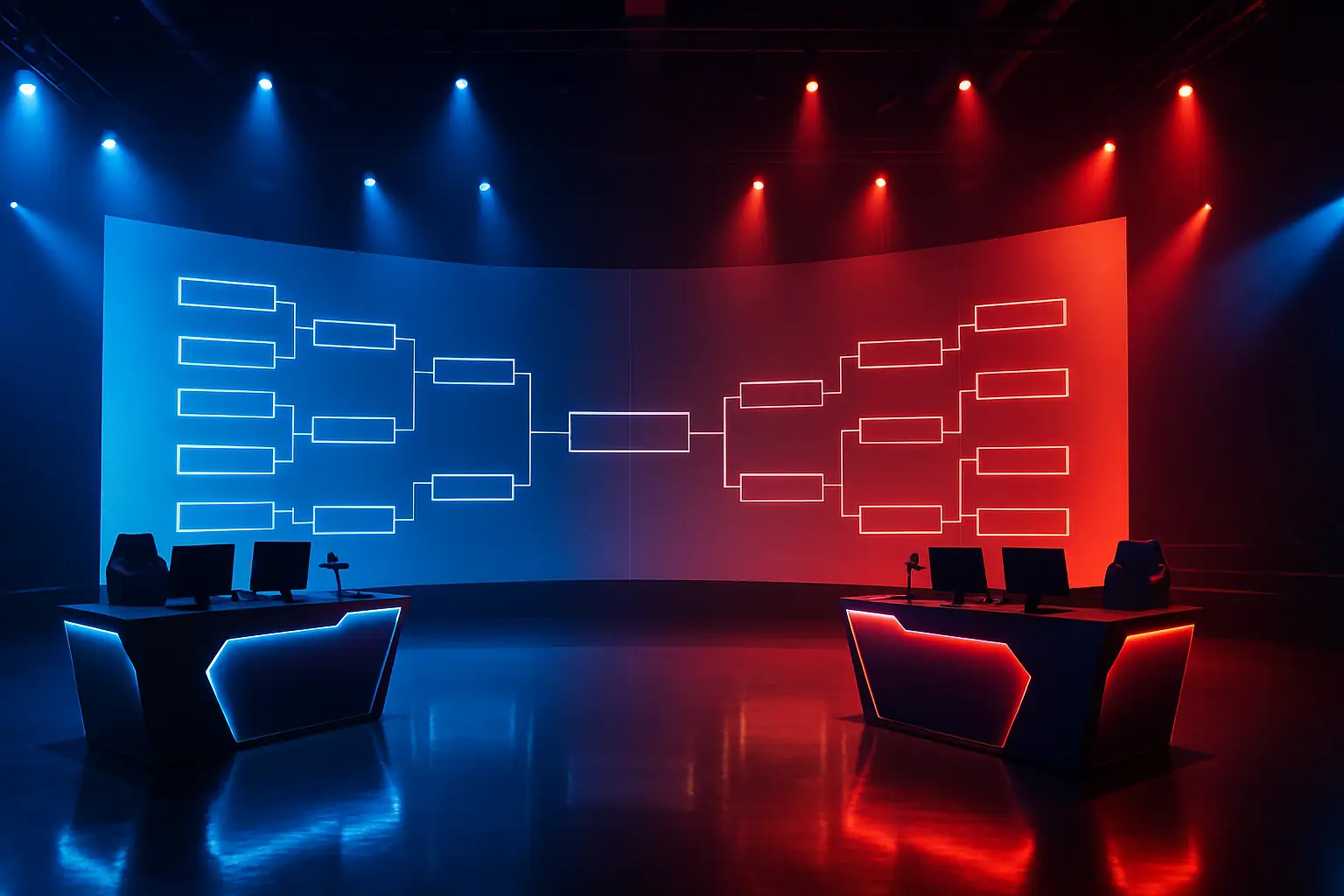 LCK Challengers 2026 group stage competition on a big arena screen