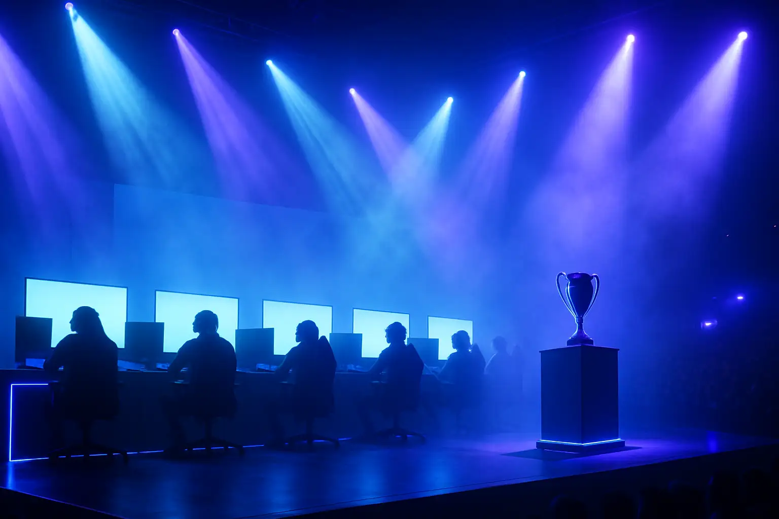VALORANT esports players competing on stage at a major international tournament
