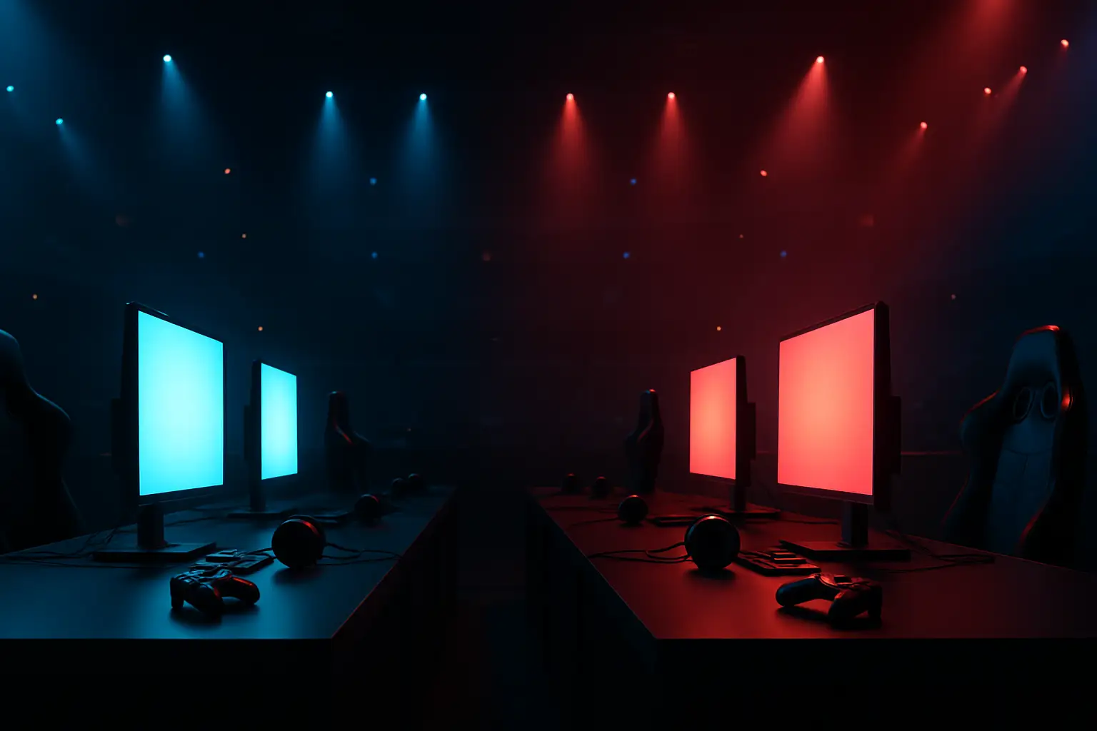 Two VALORANT esports teams preparing to compete on a tournament stage