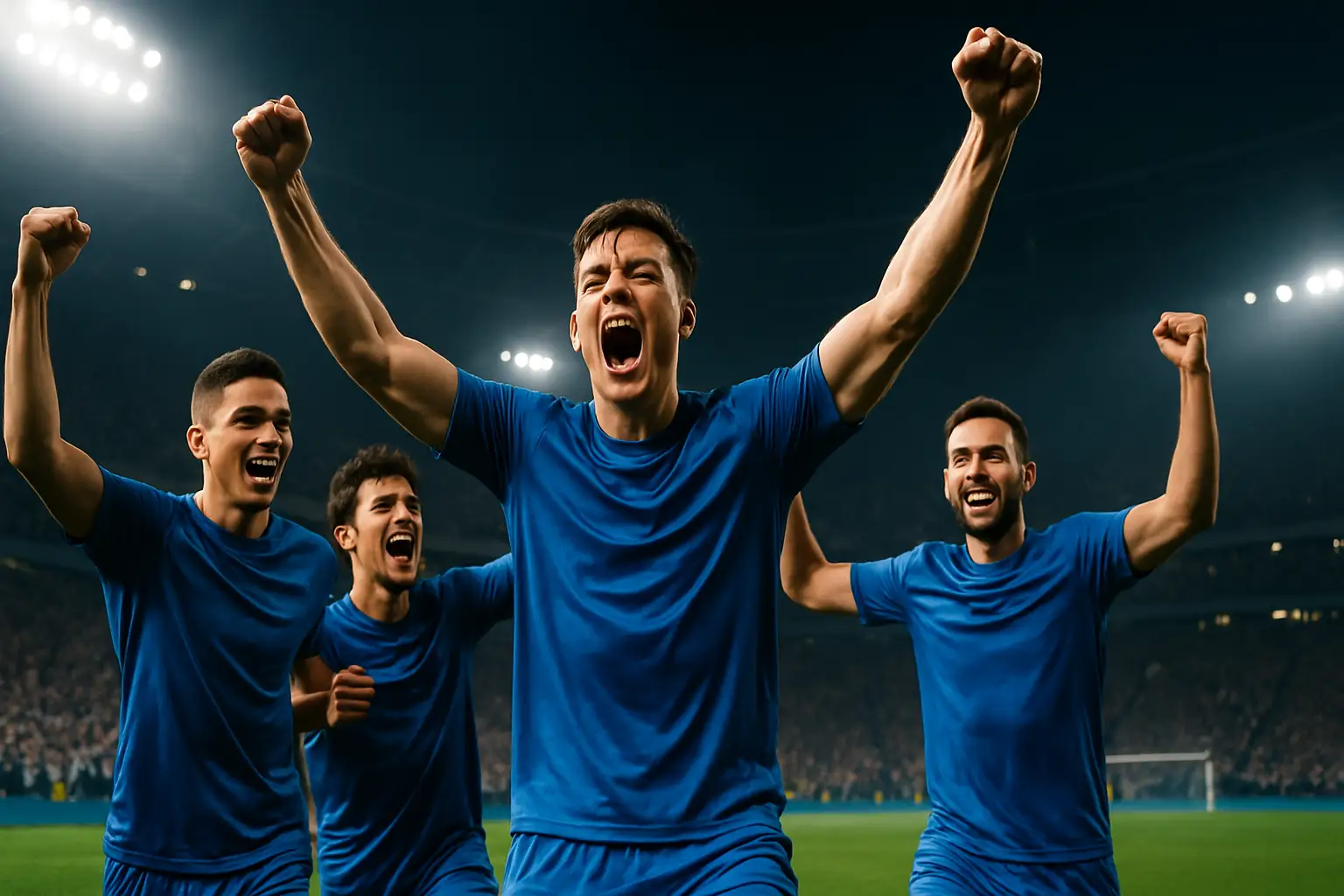 France players celebrating a goal during the FIFA World Cup 2026