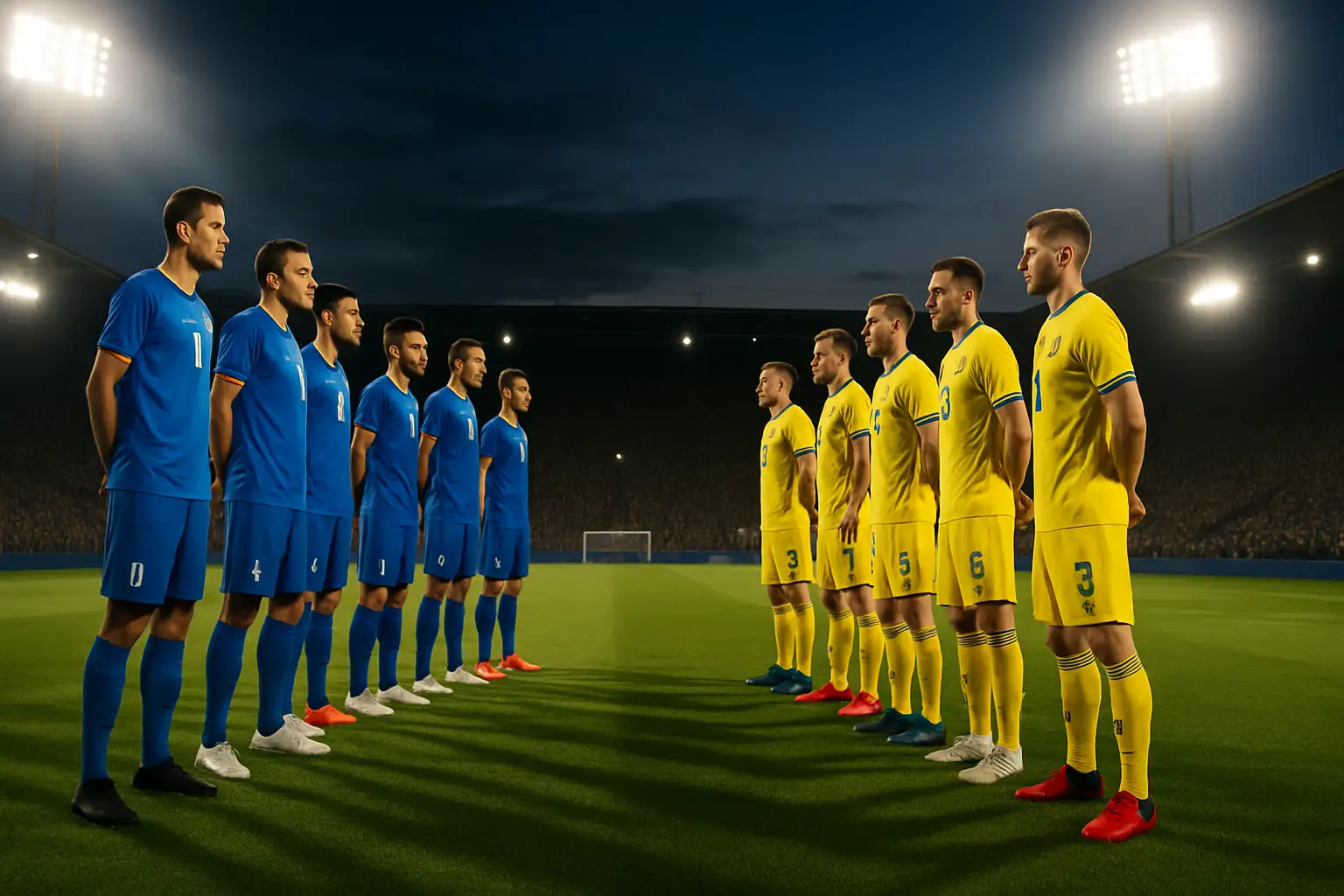 France and Sweden players competing on the pitch during a 2026 FIFA World Cup match