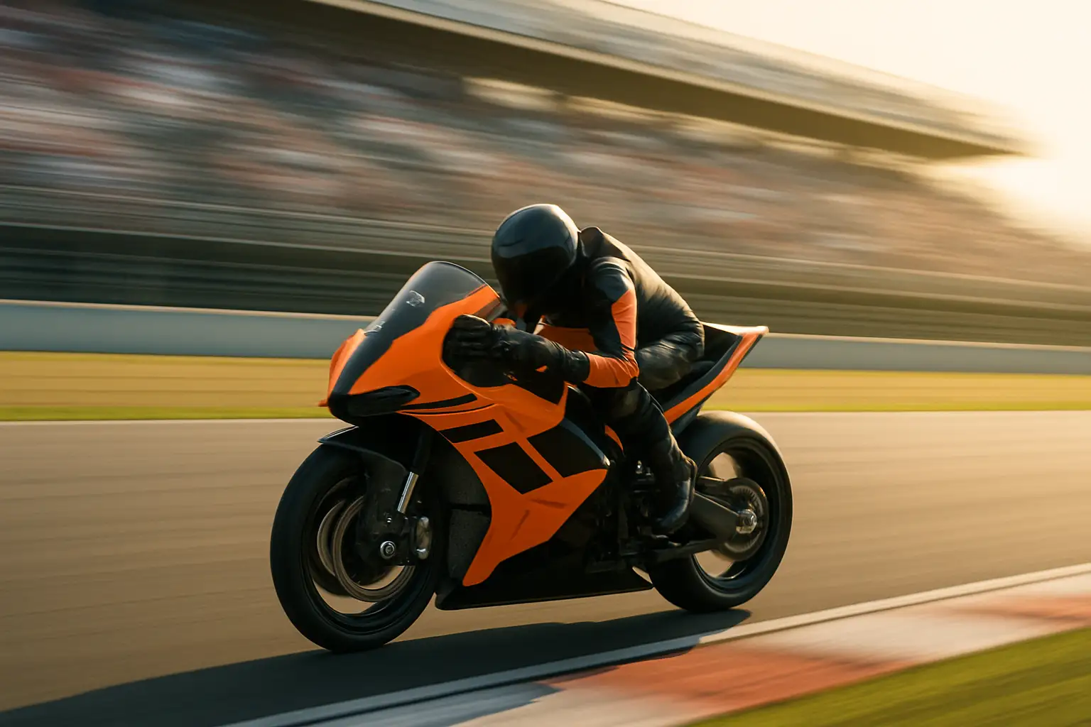 KTM MotoGP RC16 race bike on track during a Grand Prix weekend