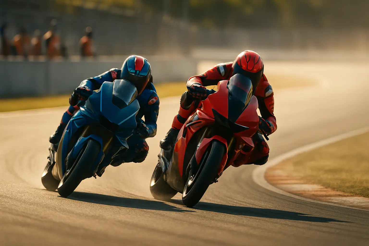 MotoGP riders racing on track during a 2026 premier class round